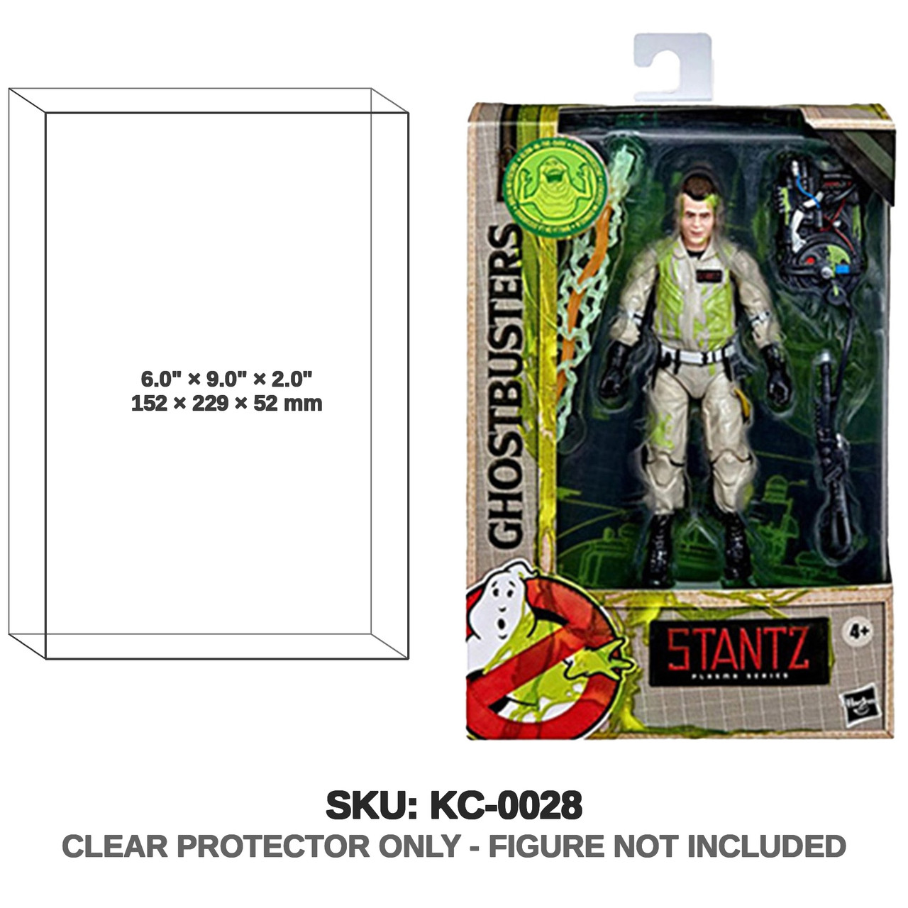 Ghostbusters Plasma Series Glow In The Dark Figure
