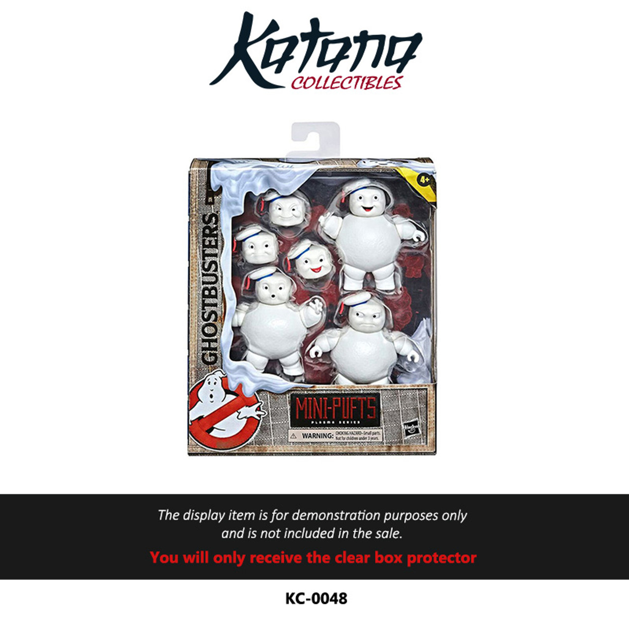 Katana Collectibles Protector For Ghostbusters Plasma Series Mini-pufts With Open Slot For Hang tab