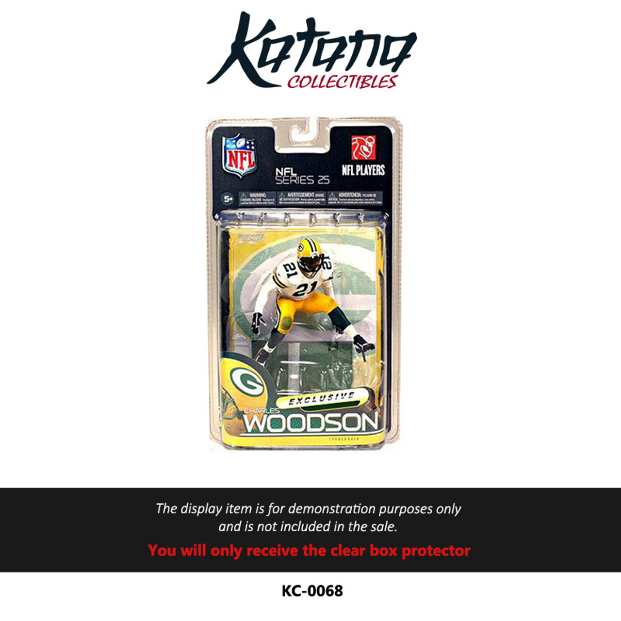 Katana Collectibles Protector For NFL Woodson Series 25