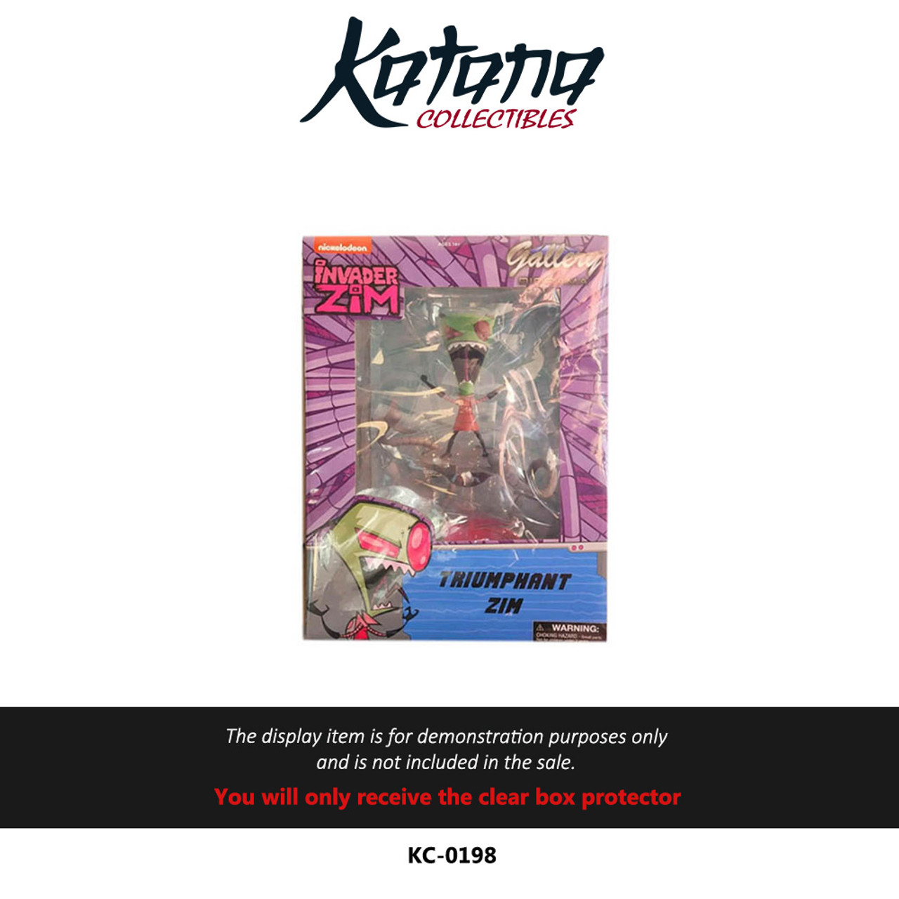 Katana Collectibles Protector For Invader Zim Gallery Triumphant Zim