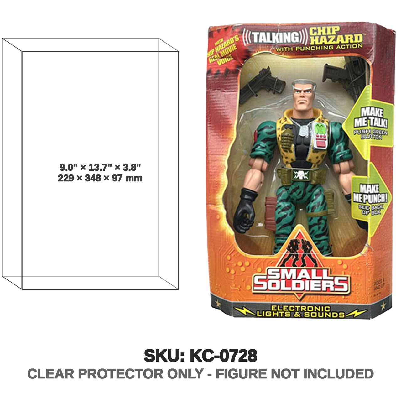 Chip Hazard Small Soldiers 12-Inch Talking Figure