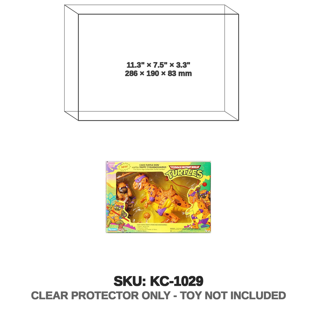 Playmates Teenage Mutant Ninja Turtles Cave Don Figure