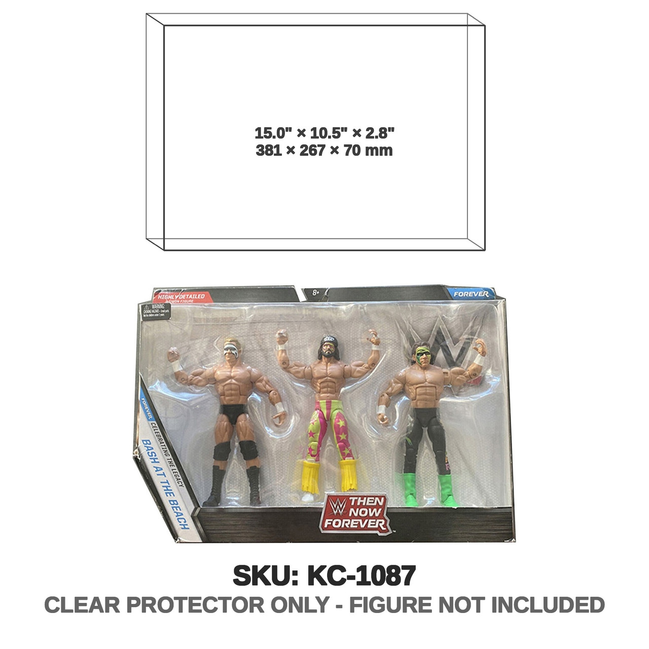 Jazwares AEW Then Now and Forever Bash At The Beach 3 Pack