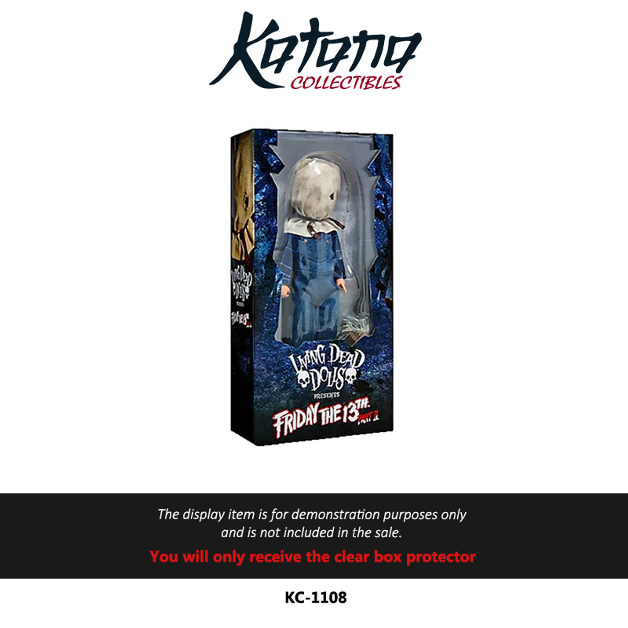 Katana Collectibles Protector For Living Dead Dolls - Friday The 13th