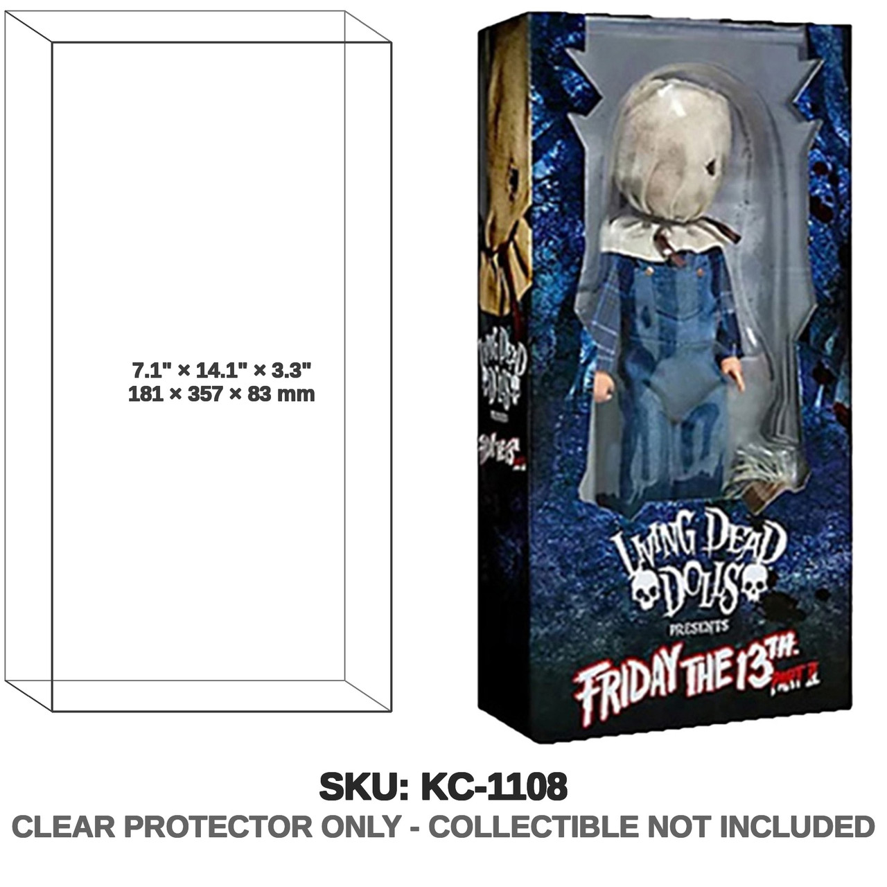 Protector For Mezco Friday the 13th Part II Living Dead  | Katana