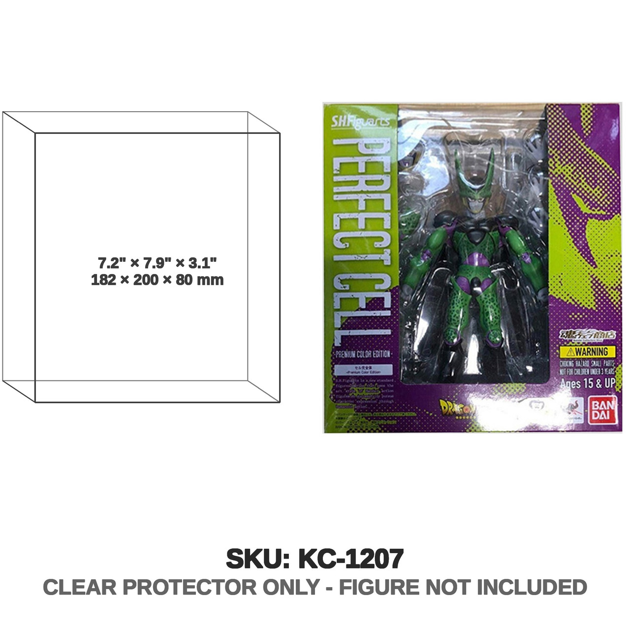 Bandai Dragon Ball S.H.Figuarts Perfect Cell Premium Color