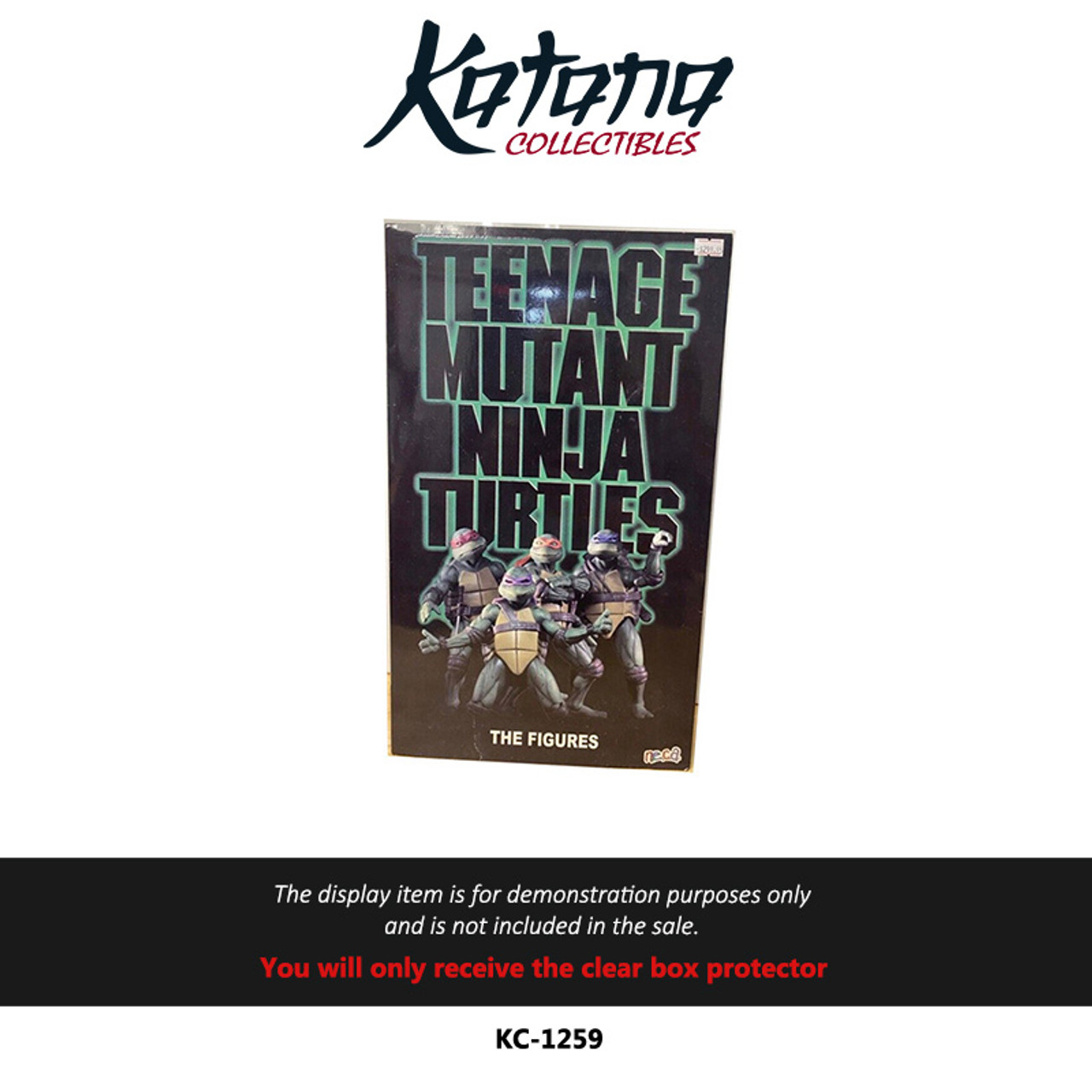 Katana Collectibles Protector For NECA Teenage Mutant Ninja Turtles 2018 SDCC 4-Pack Figures
