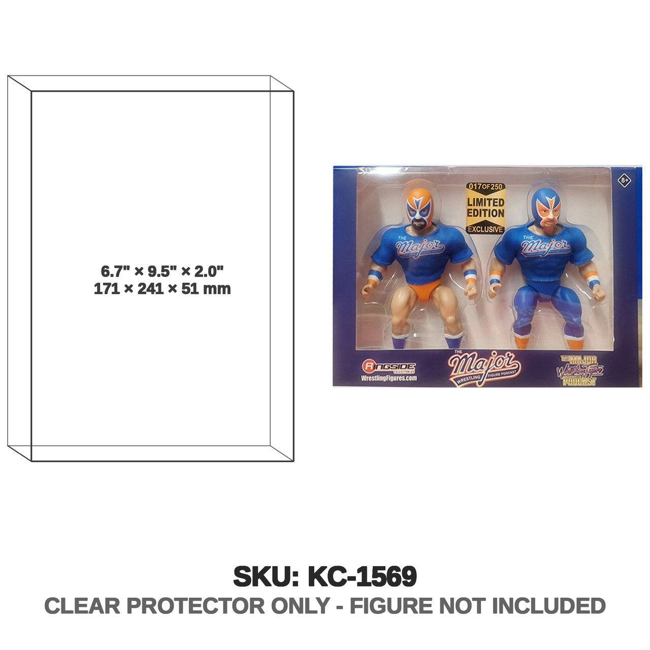 Major Wrestling Figure Podcast Matt Cardona Brian Myers 2 Pack