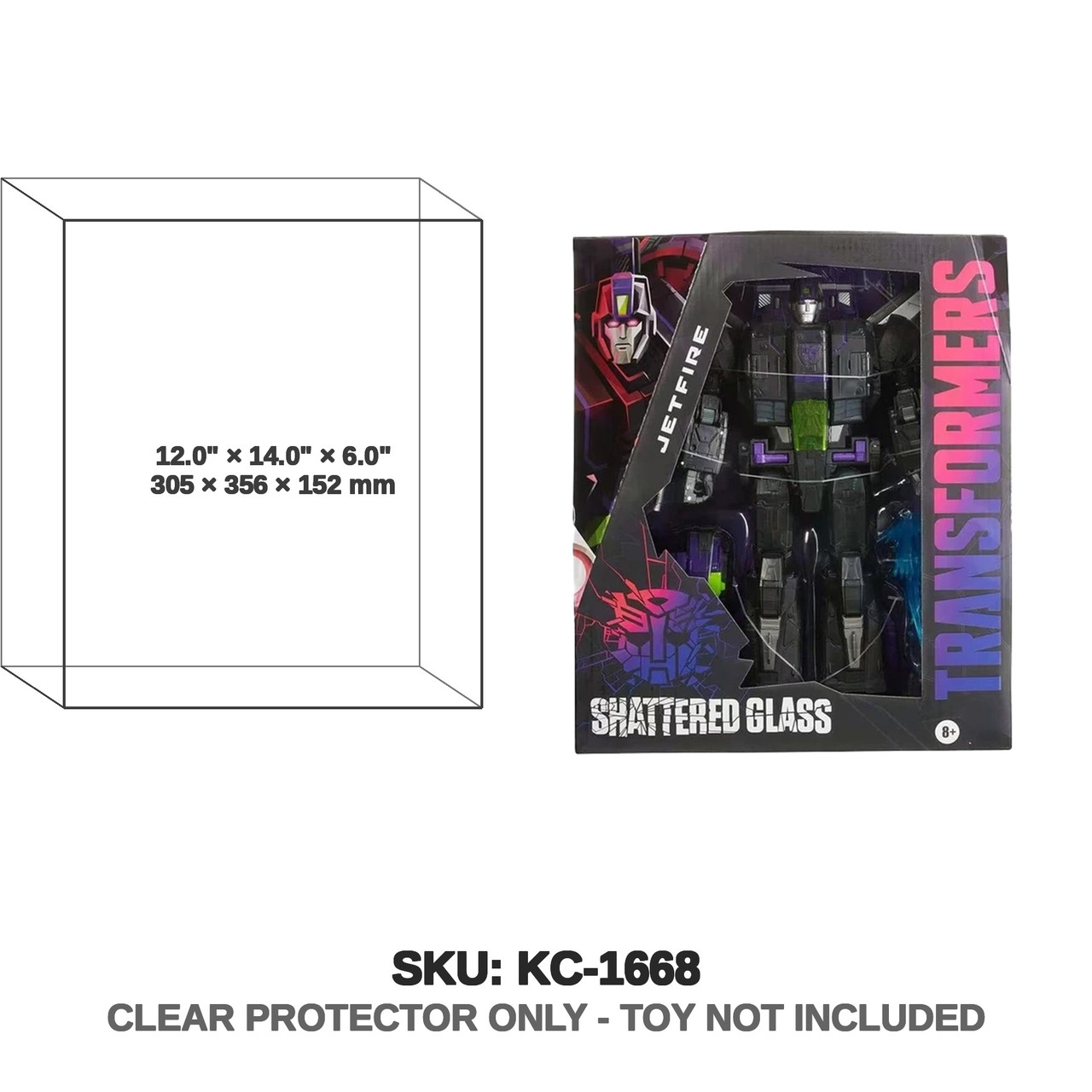 Hasbro Transformers Shattered Glass Commander Scale Jetfire