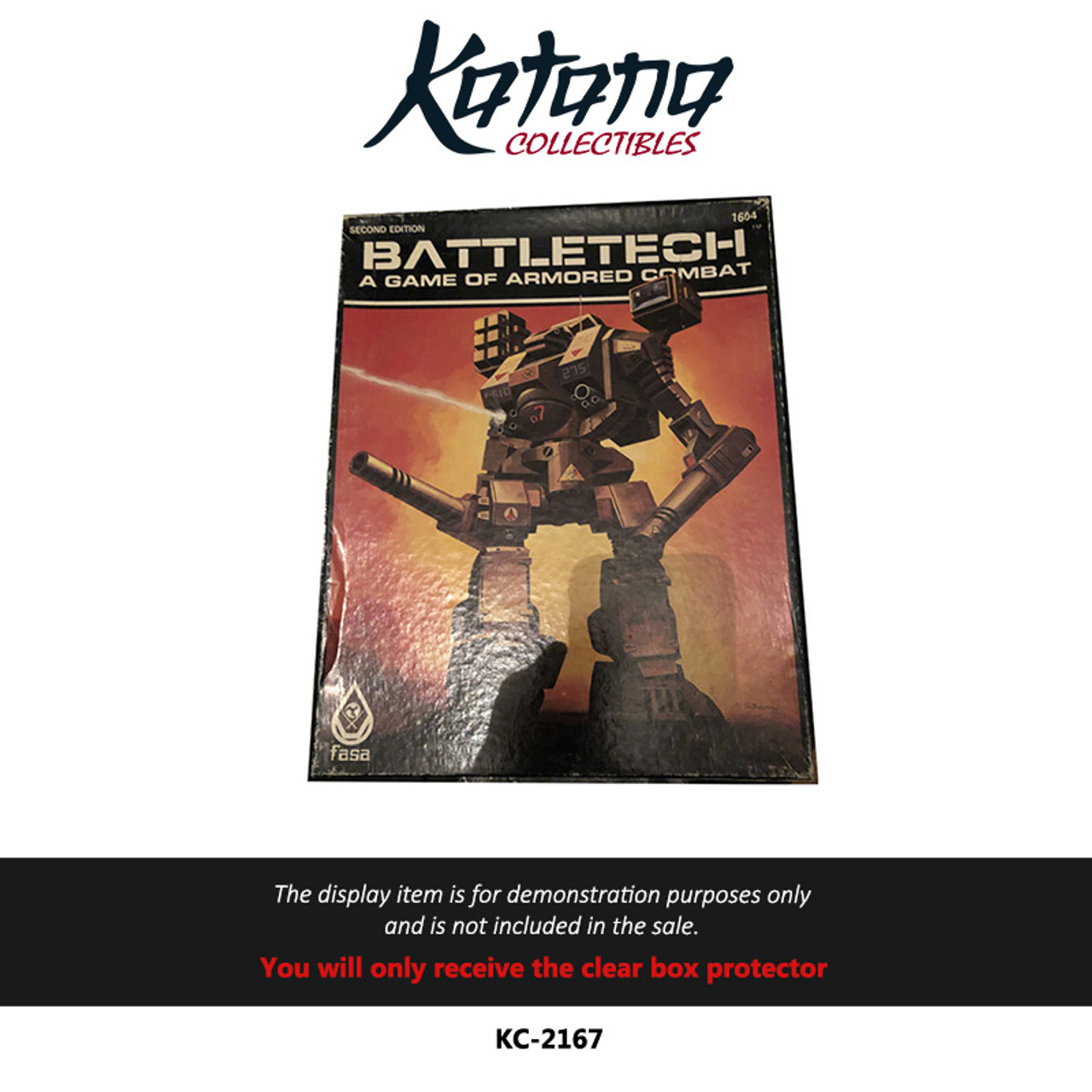 Katana Collectibles Protector For FASA Battletech - A Game Of Armored Combat