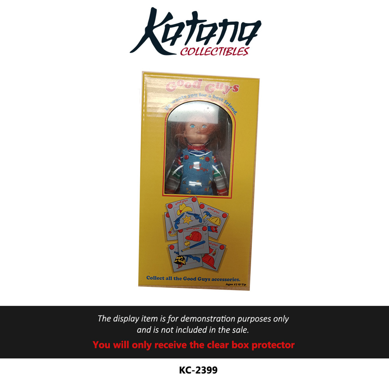 Katana Collectibles Protector For Neca Shout Factory Good Guy Doll