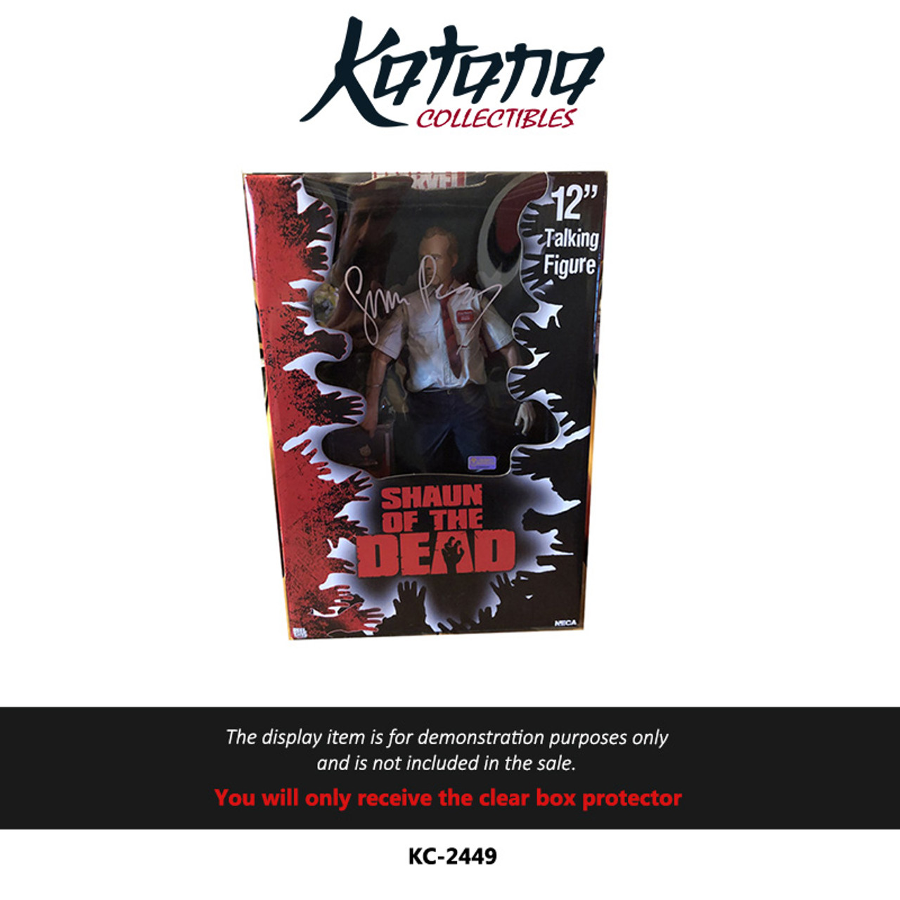 Katana Collectibles Protector For NECA (REEL TOYS) Shaun Of The Dead 12" Talking Figure