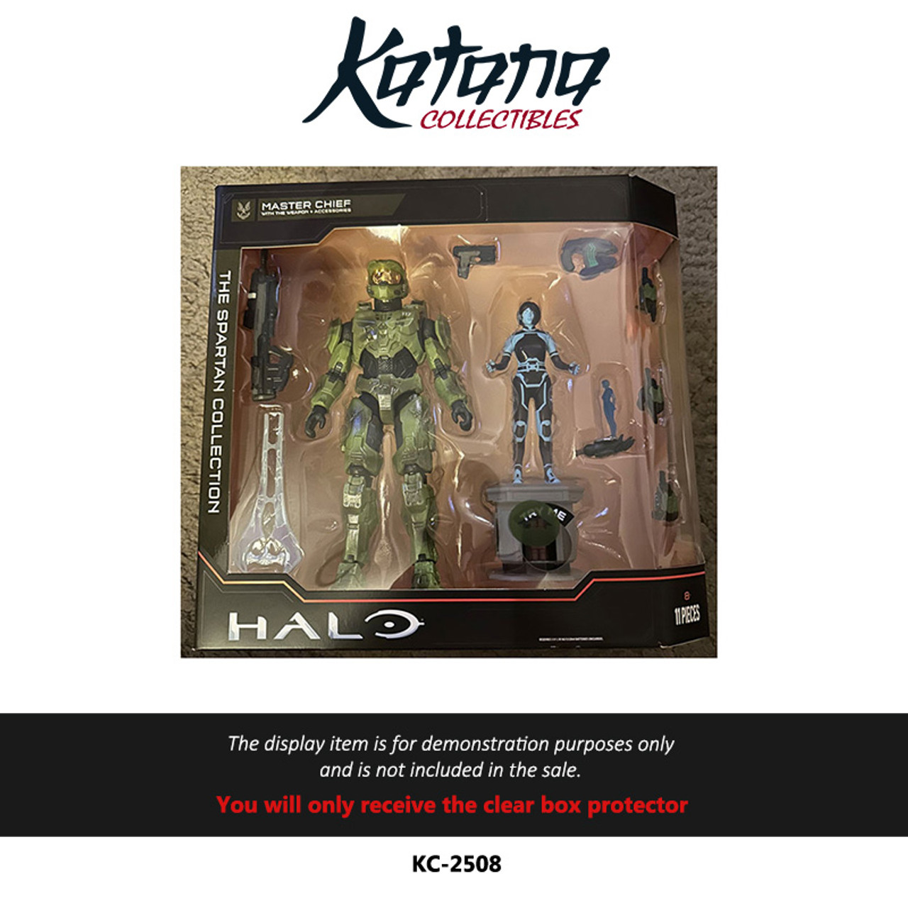 Katana Collectibles Protector For Halo Collection Master Chief and Cortana