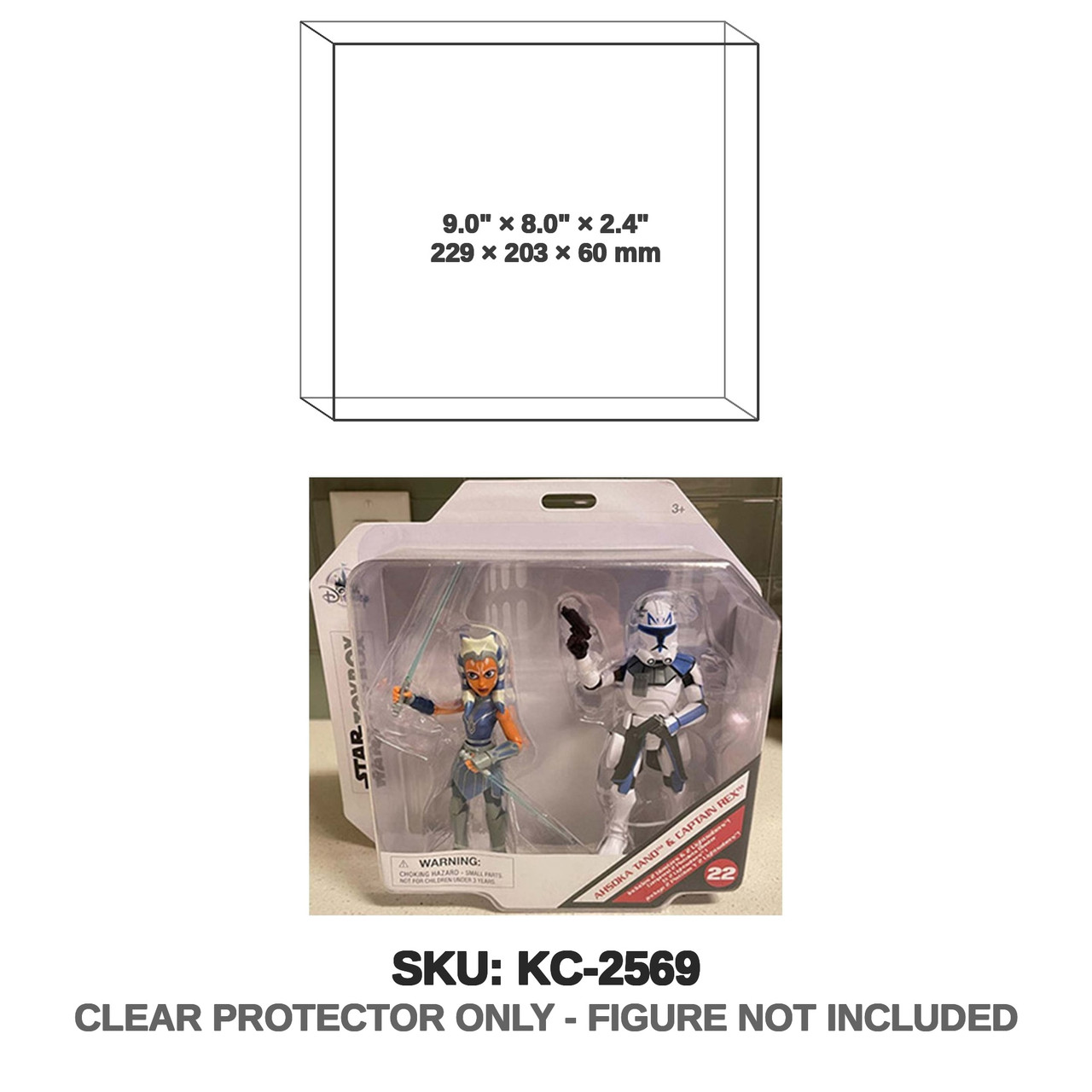 Ahsoka Tano and Captain Rex Star Wars Toybox Figure 2-Pack