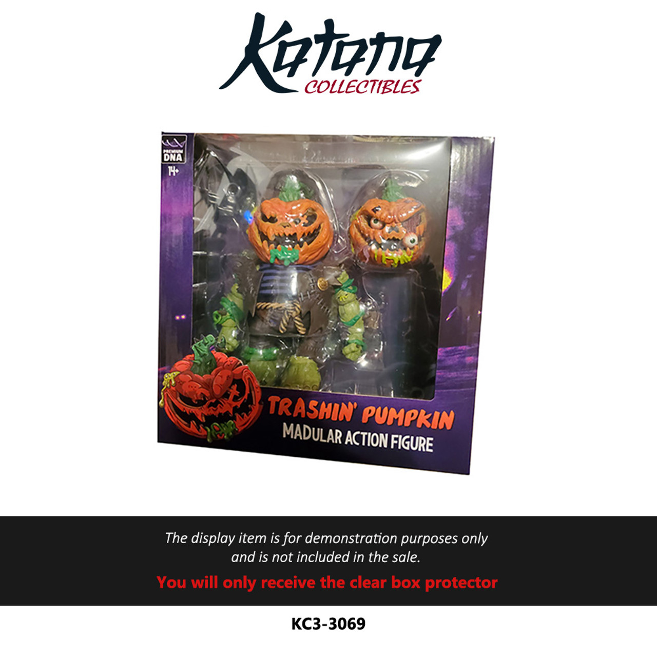 Katana Collectibles Protector For Trashin' Pumpkin Madular Action Figure