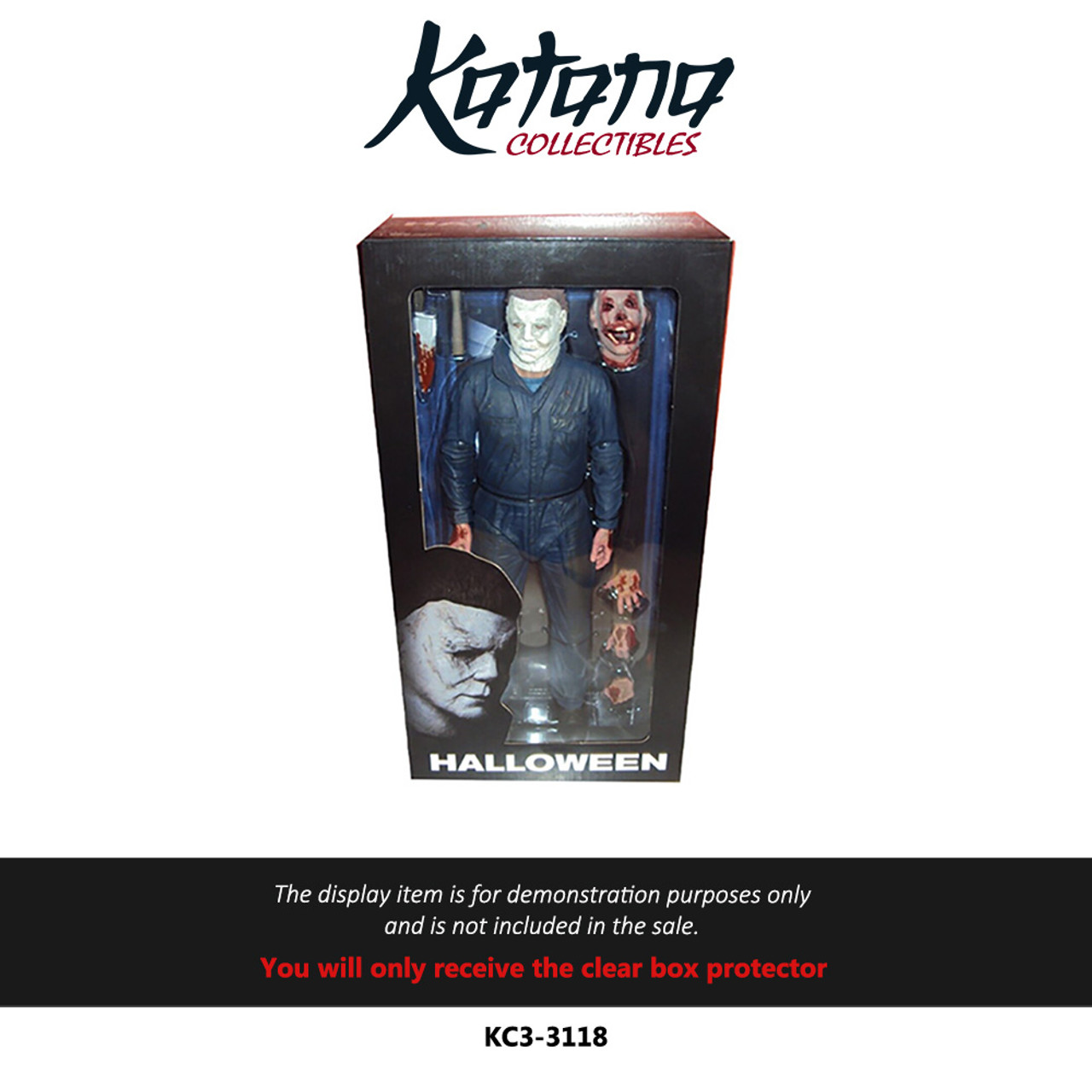 Katana Collectibles Protector For NECA Reel Toys Halloween 2018 Michael Myers 18"