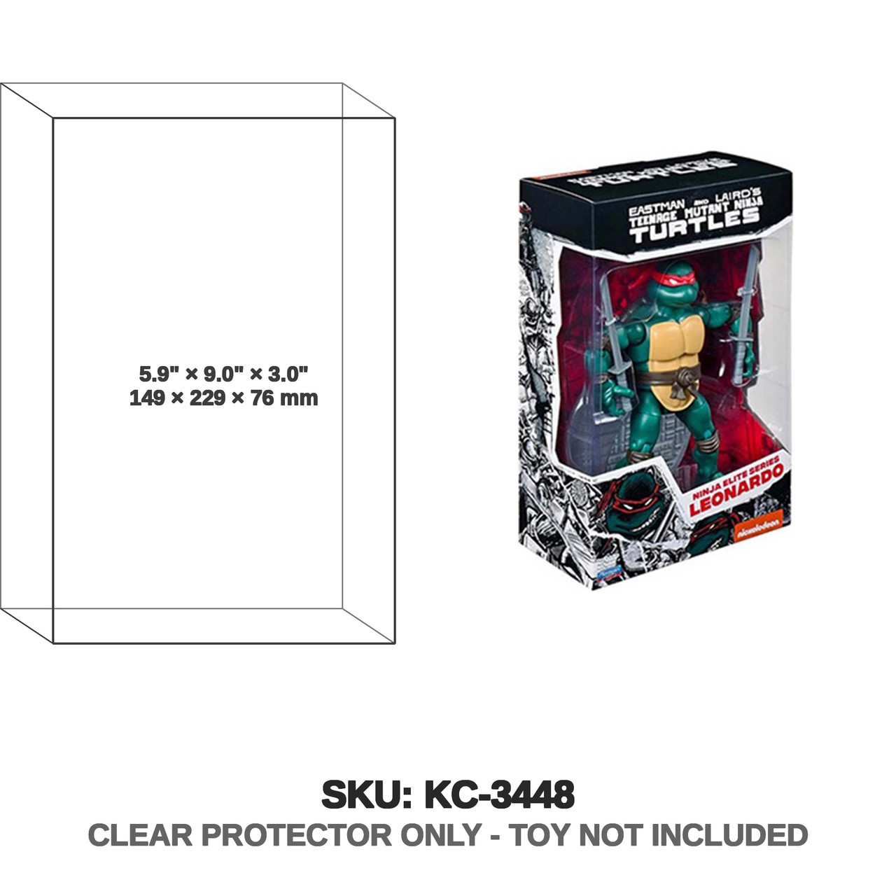 Teenage Mutant Ninja Turtles Ninja Elite Series Figures by Playmates - Leonardo