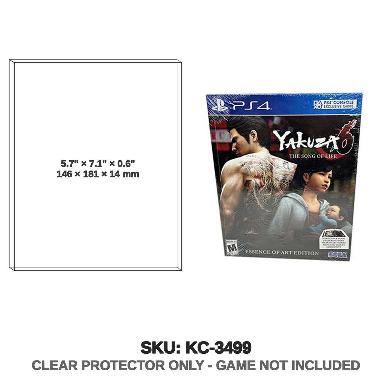 Yakuza 6: The Song of Life - Essence of Art Edition (PS4)