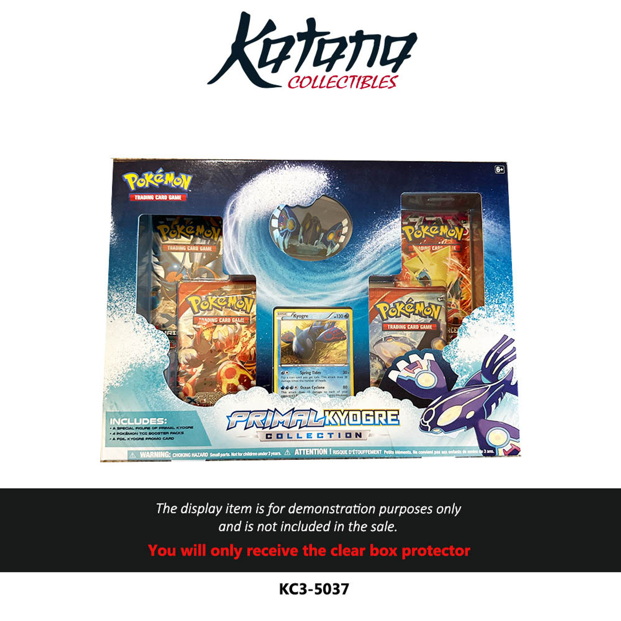 Katana Collectibles Protector For Pokémon Primal Kyogre Collection