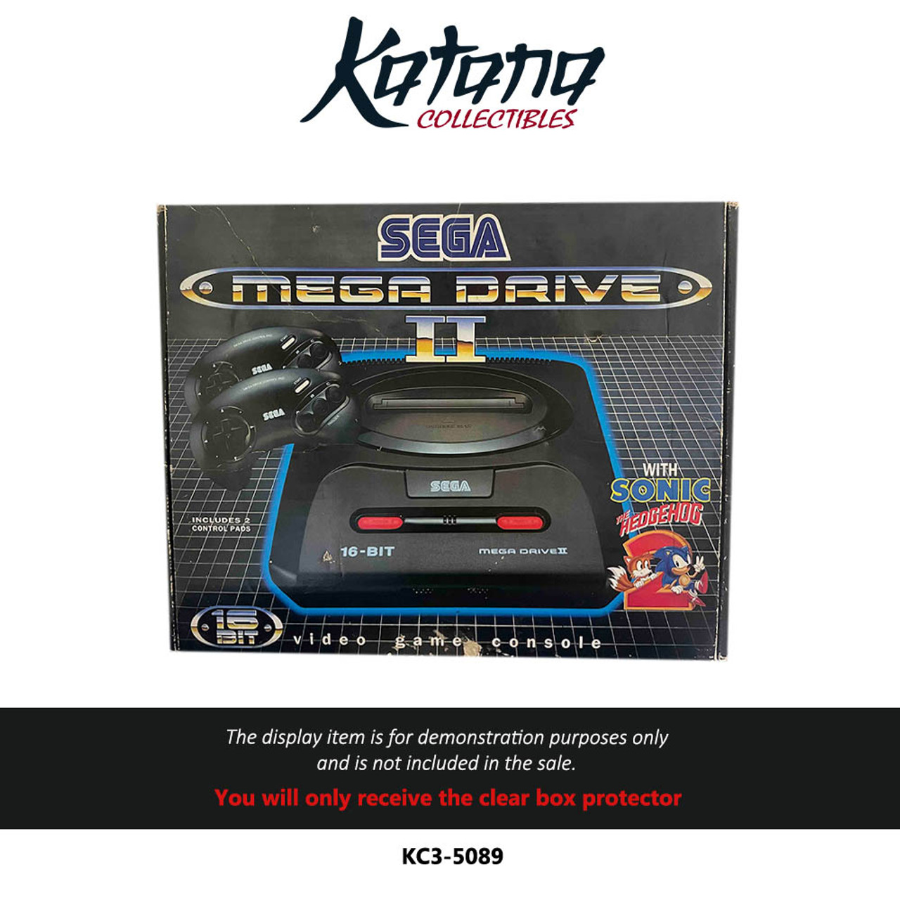 Katana Collectibles Protector For Sega Mega Drive 2 Console Box