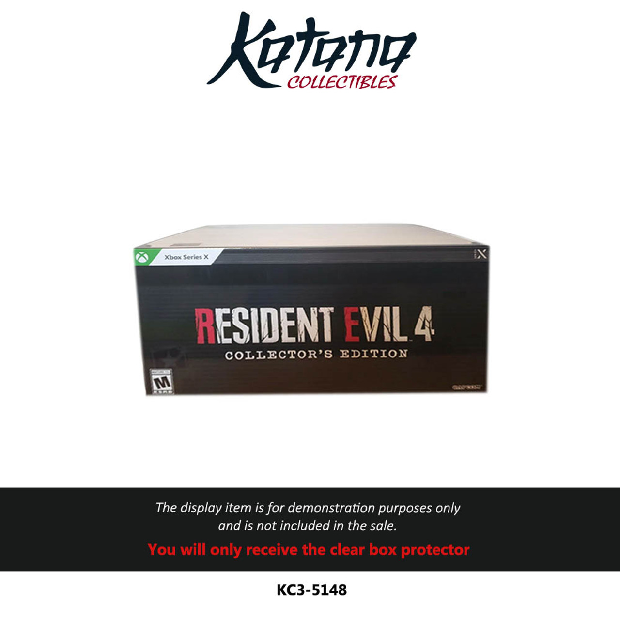 Katana Collectibles Protector For Resident Evil 4 collector edition