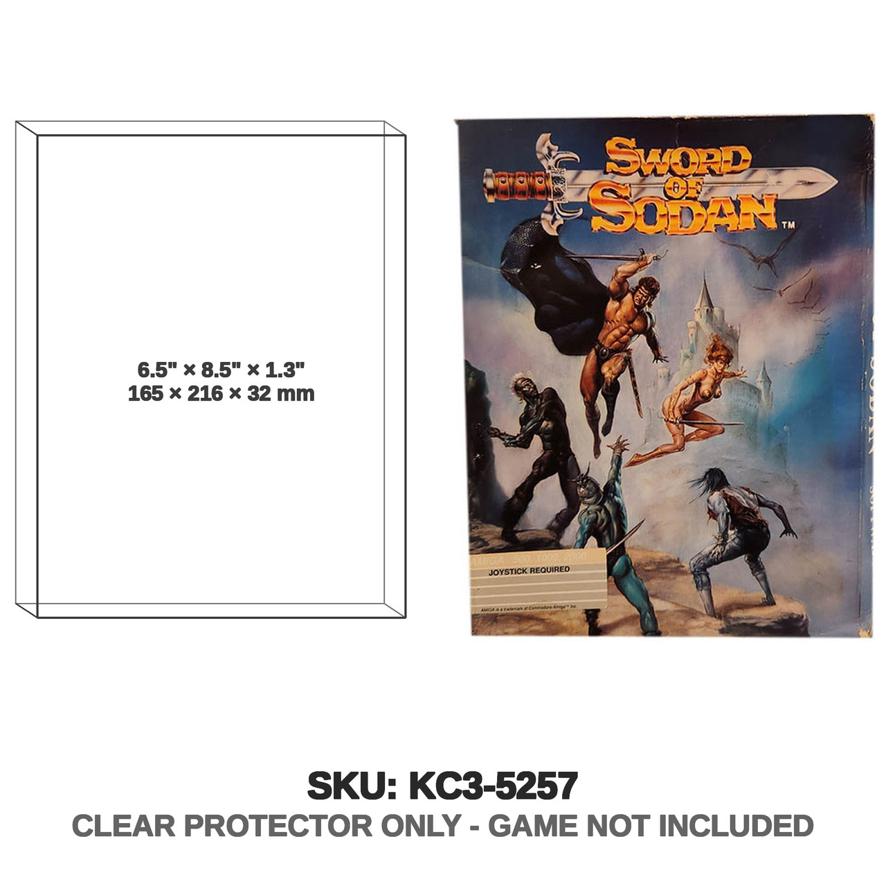 Sword of Sodan for Amiga by Discovery Software