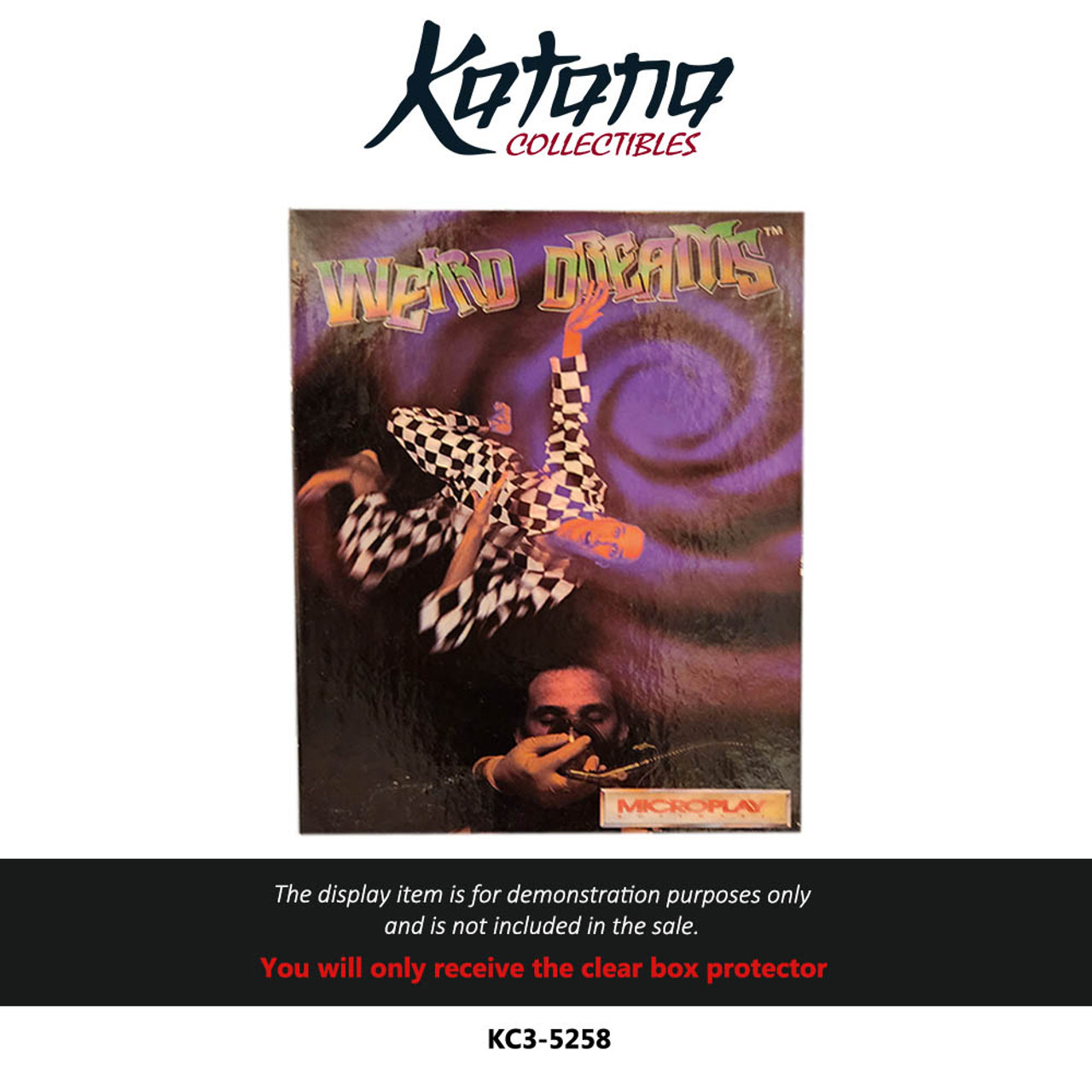 Katana Collectibles Protector For Weird Dreams Game Atari ST by MicroPlay