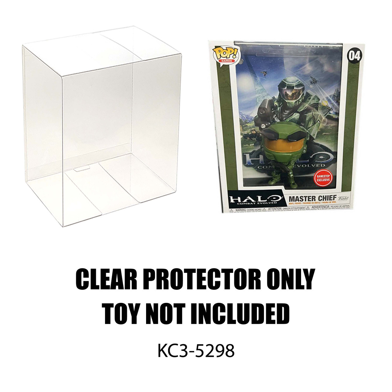 Protector For Halo Combat Evolved Funko Game Cover