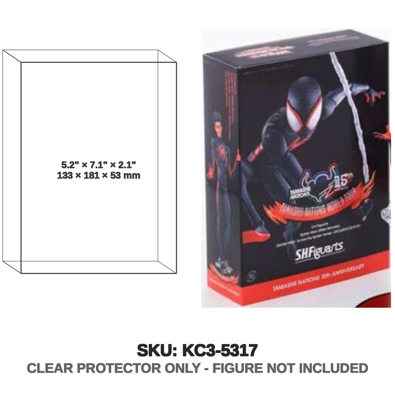 Bandai Marvel S.H.Figuarts Spider-Man Miles Morales 15th Anniversary Edition