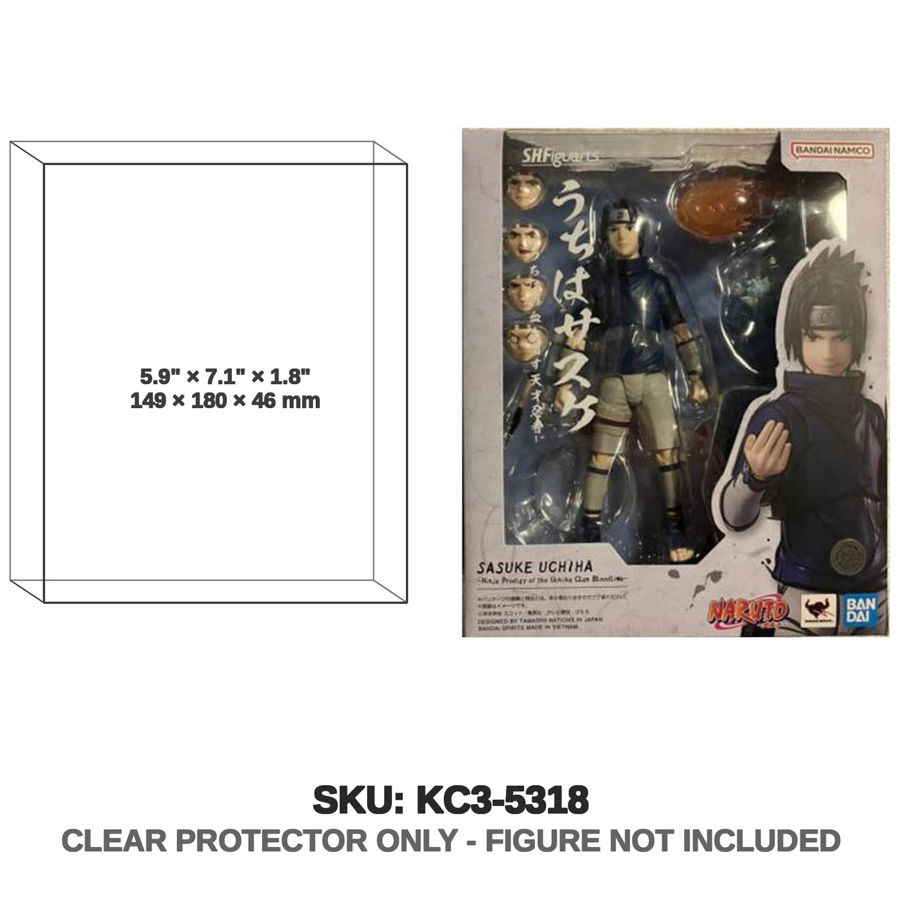S.H.Figuarts Naruto Sasuke Uchiha Ninja Prodigy