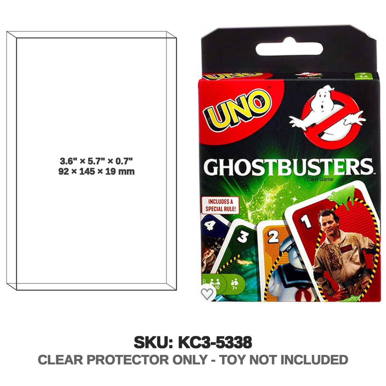 Mattel Ghostbusters UNO Card Game