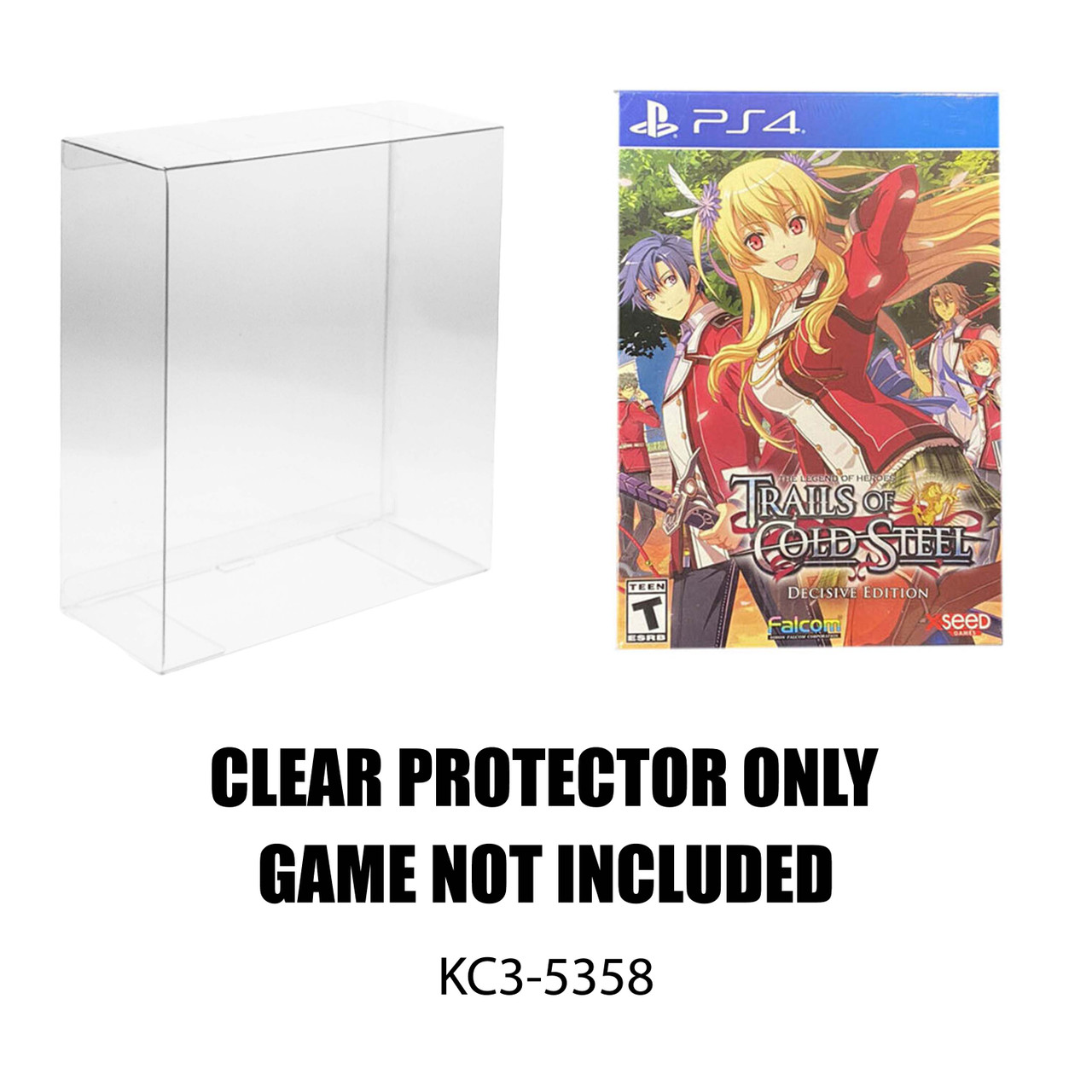 Protector For PS4 Trails Of Cold Steel I Decisive Edition