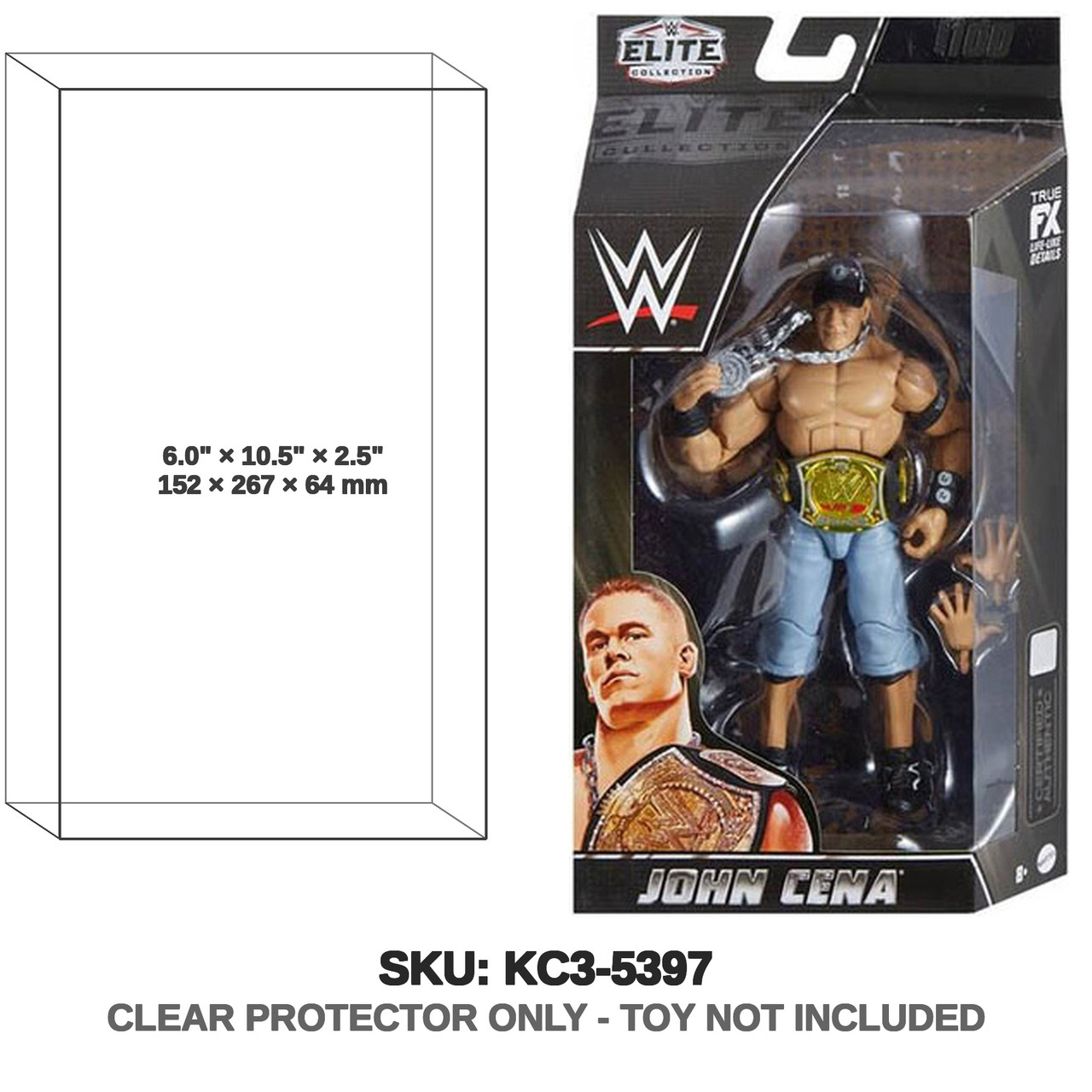 John Cena WWE Elite 2022 Style Figure