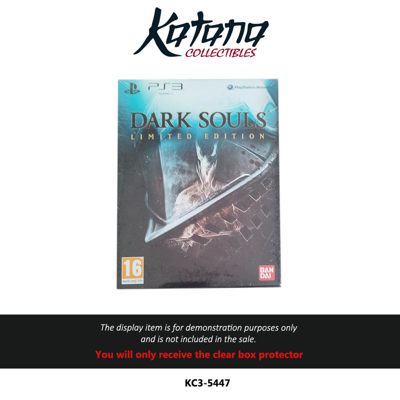 Katana Collectibles Protector For Dark Souls Limited Edition For Playstation 3