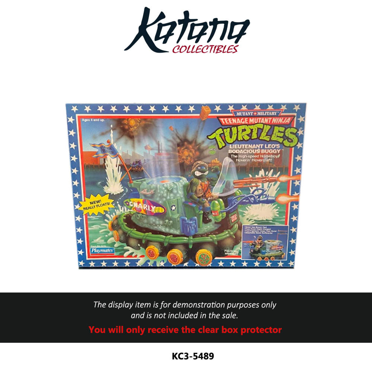 Katana Collectibles Protector For TMNT Lieutenant Leo'S Bodacious Buggy