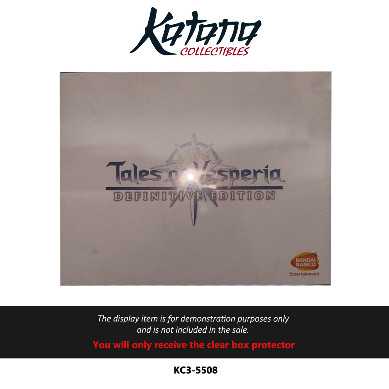 Katana Collectibles Protector For Tales of Vesperia Collectors Edition PS4