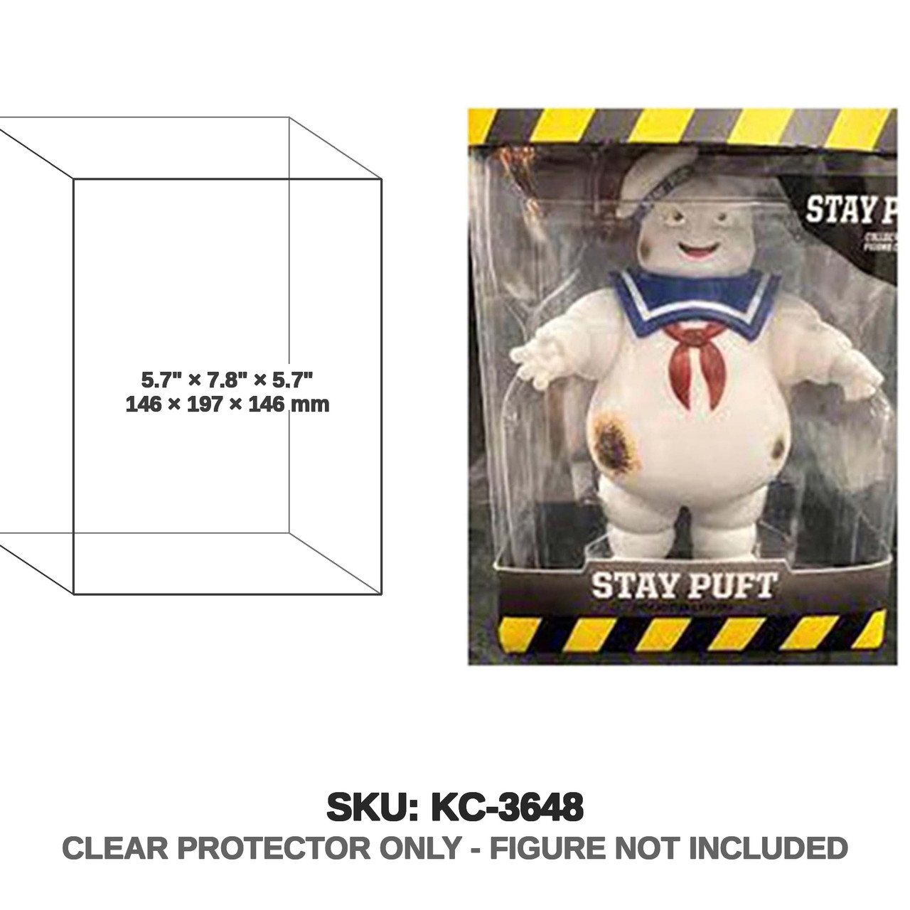 CultureFly Ghostbusters Stay Puft Marshmallow Man Figure