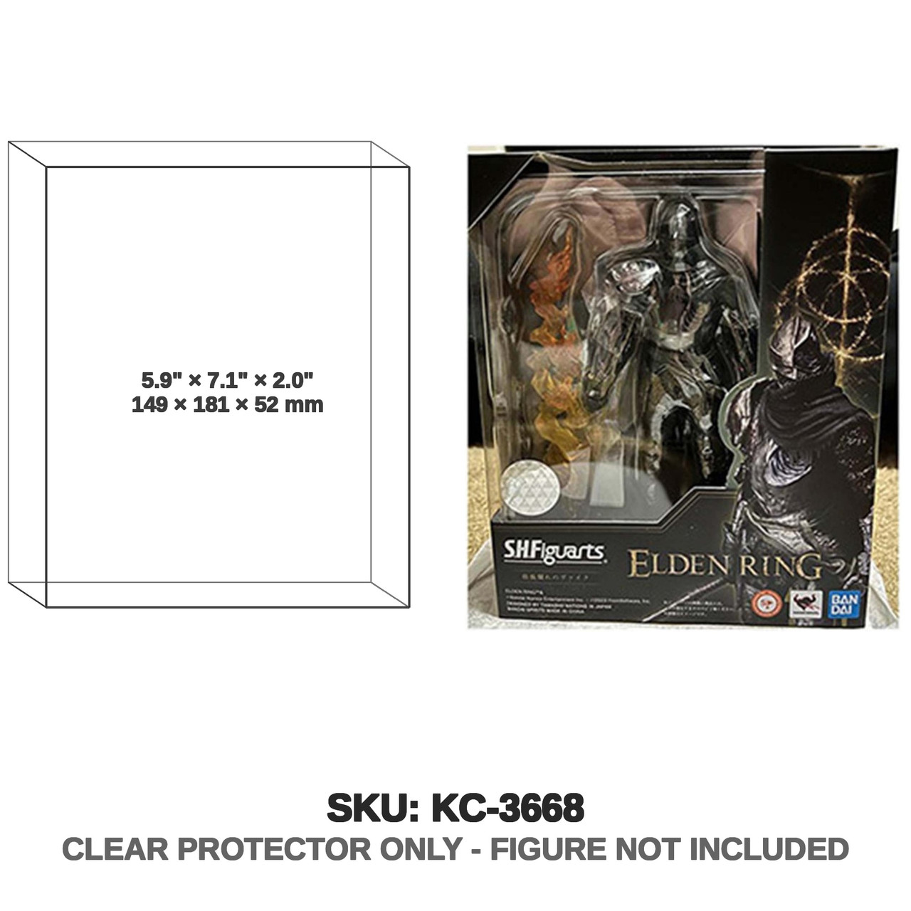 Bandai Elden Ring Fingerprint Vyke Figure