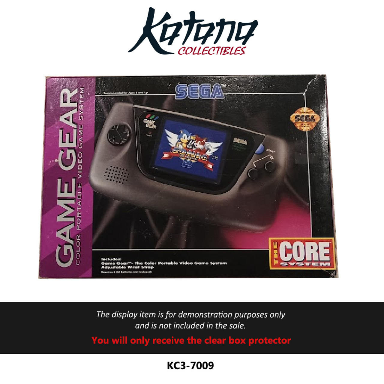 Katana Collectibles Protector For Sega Game Gear Box Console