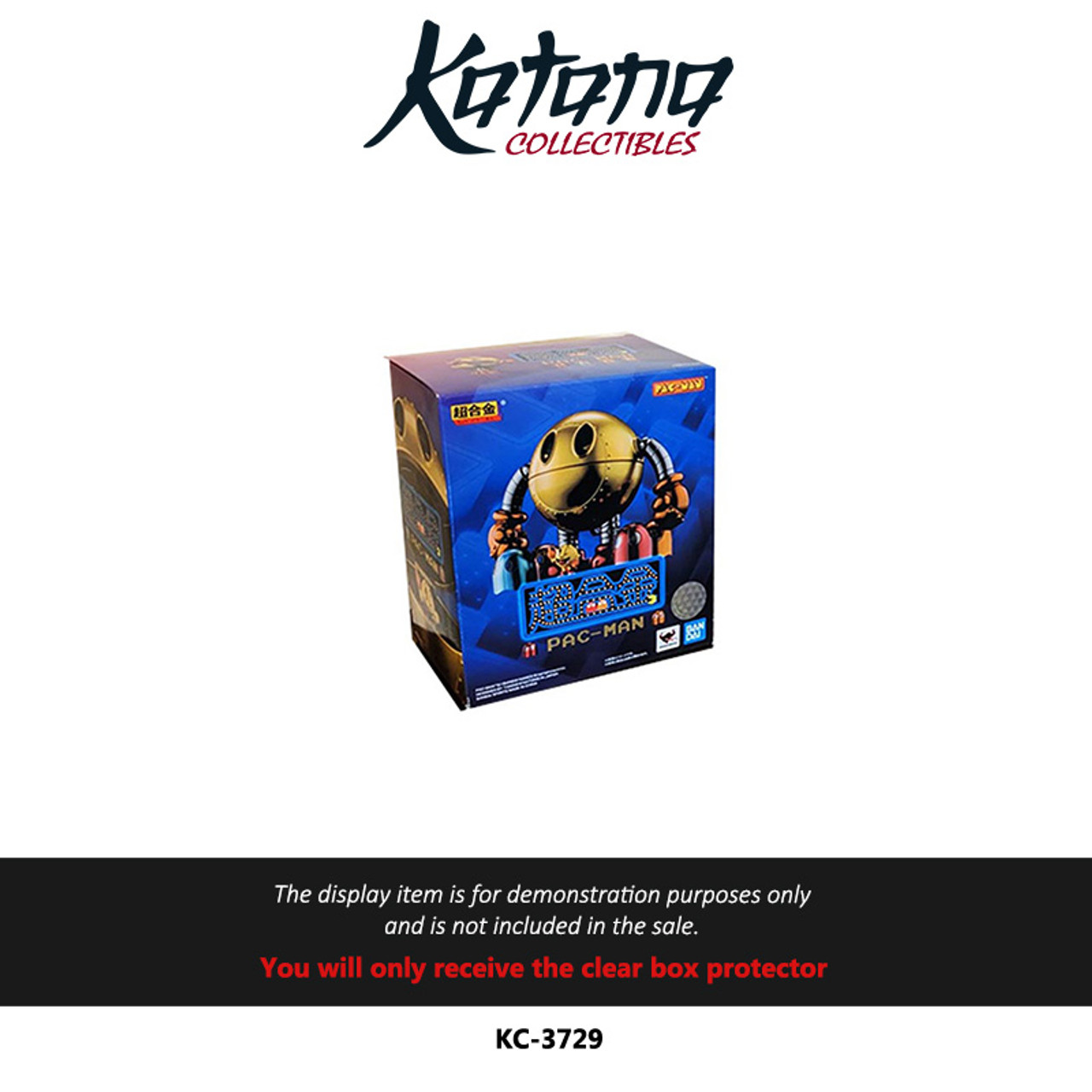 Katana Collectibles Protector For Chogokin Pac-man Chrome Noir