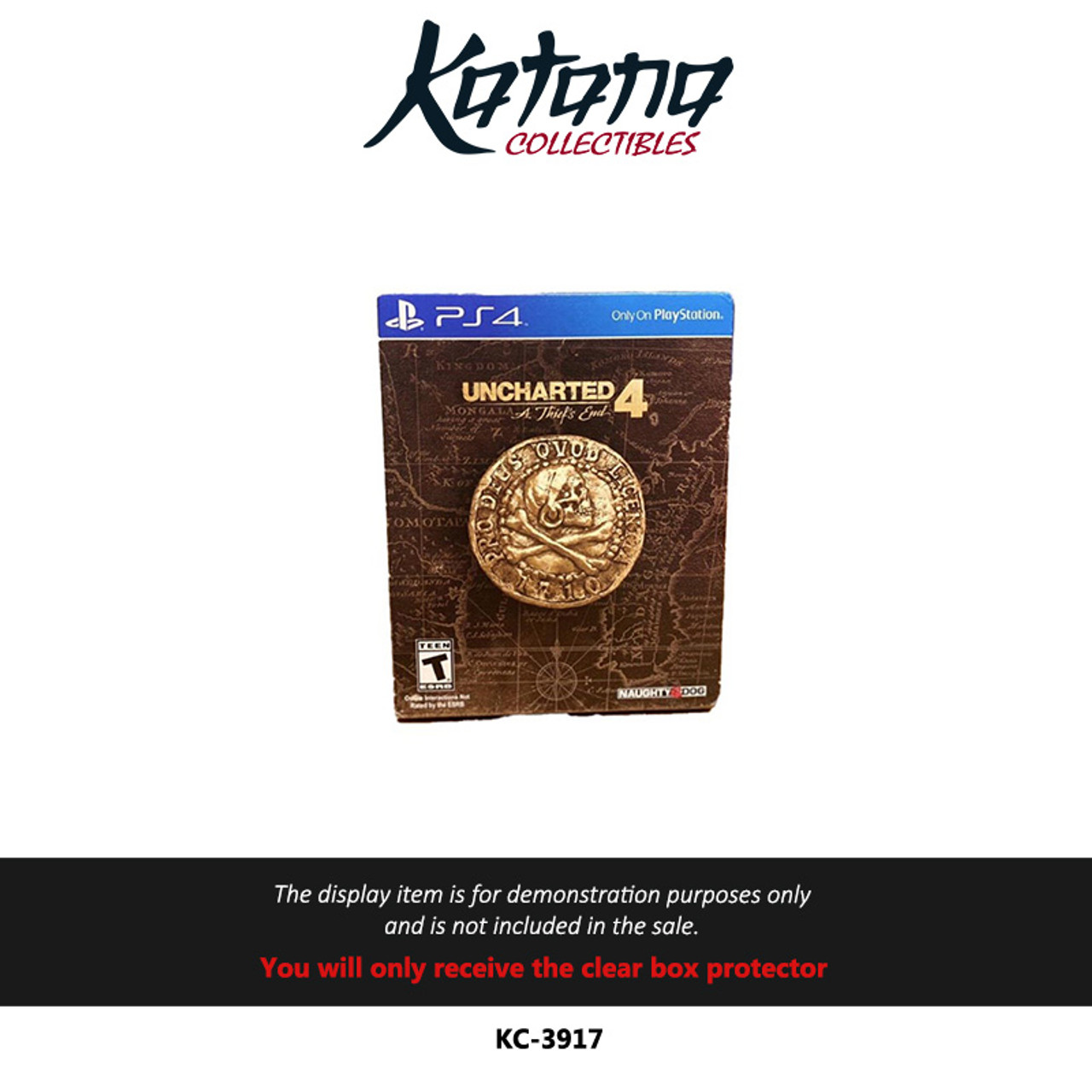 Katana Collectibles Protector For PS4 Uncharted 4: A Thief's End - Special Edition (US)
