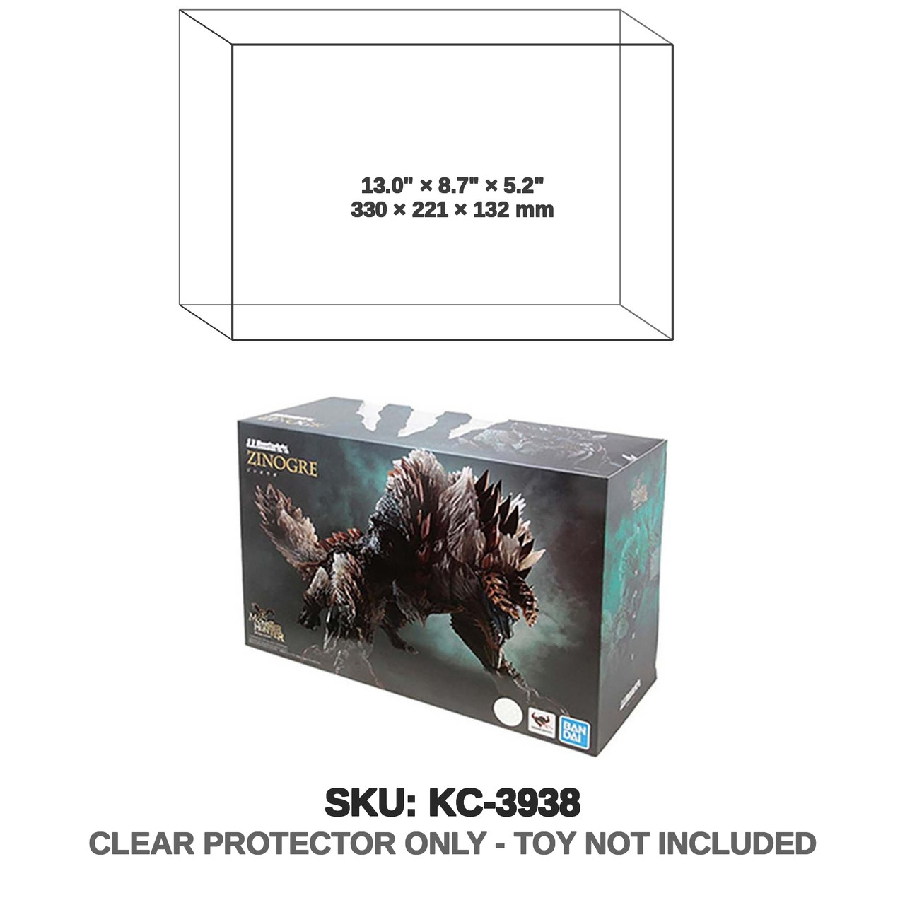 Bandai Monster Hunter S.H.MonsterArts Zinogre