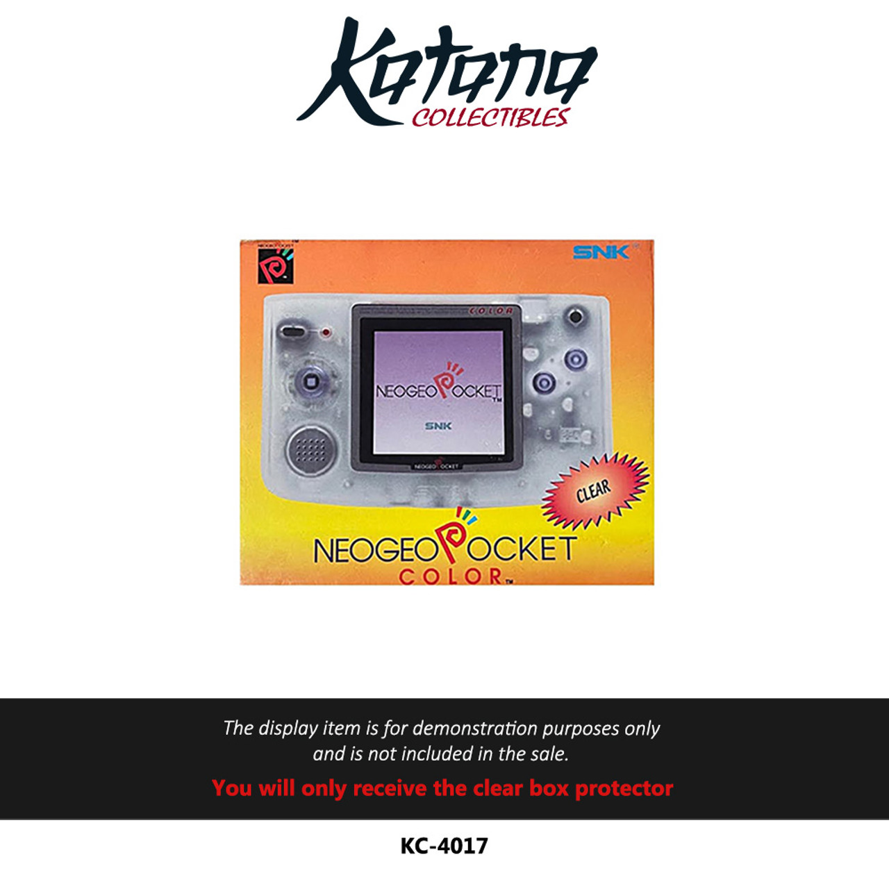 Katana Collectibles Protector For NeoGeo Pocket