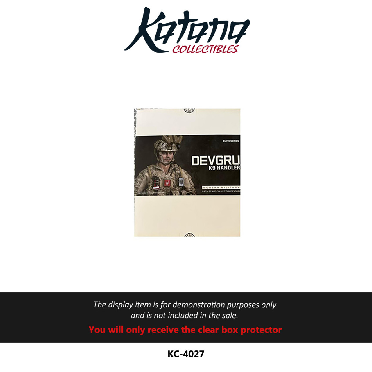 Katana Collectibles Protector For Navy Seal and K9 Set