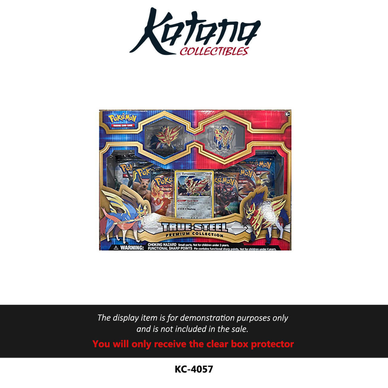 Katana Collectibles Protector For Pokémon True Steel Premium Collection Box