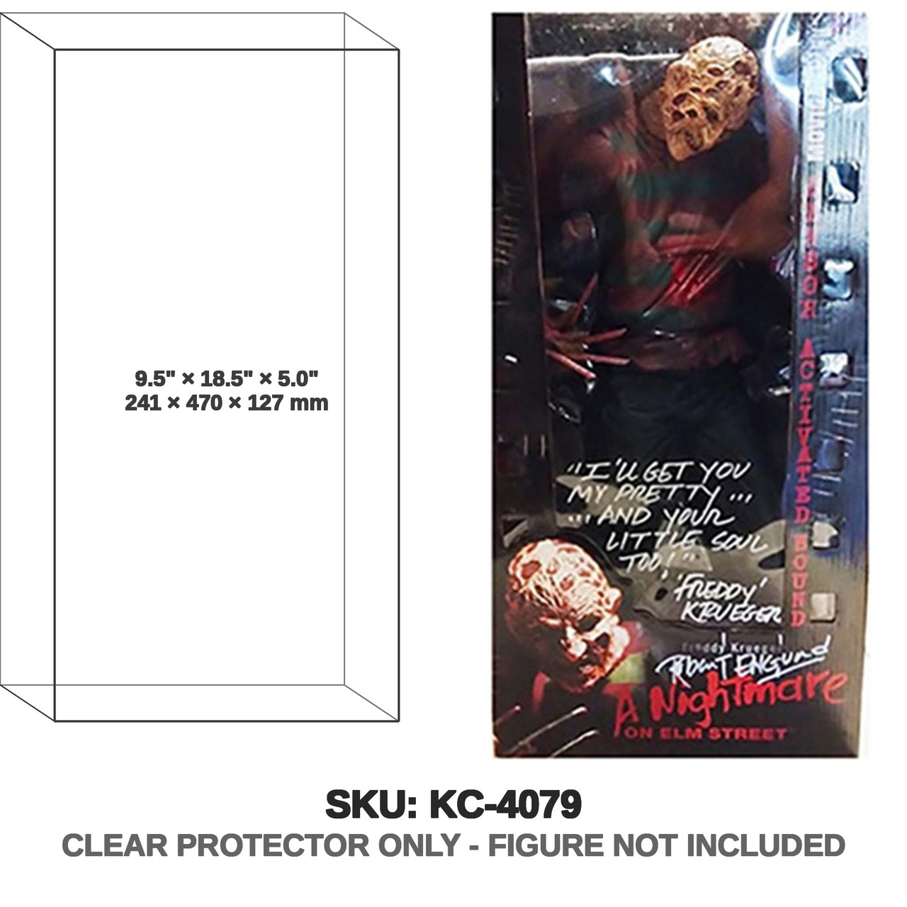 McFarlane Movie Maniacs Freddy Krueger 18-inch Figure