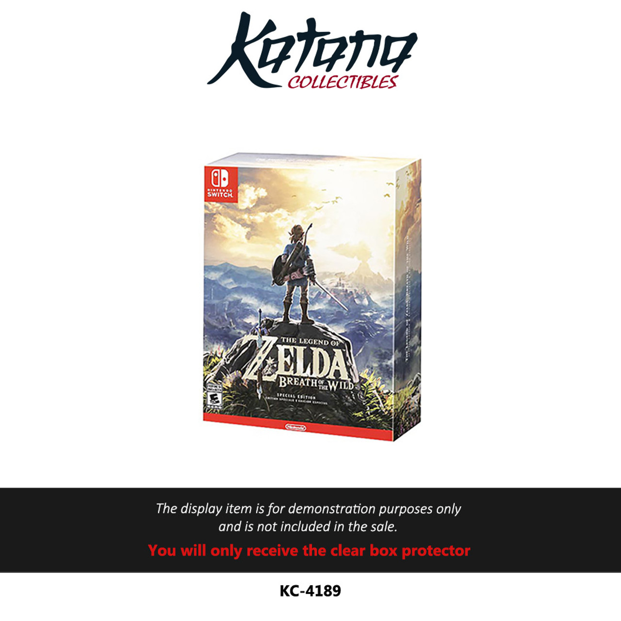 Katana Collectibles Protector For Zelda Breath of the Wild Special edition, US Version