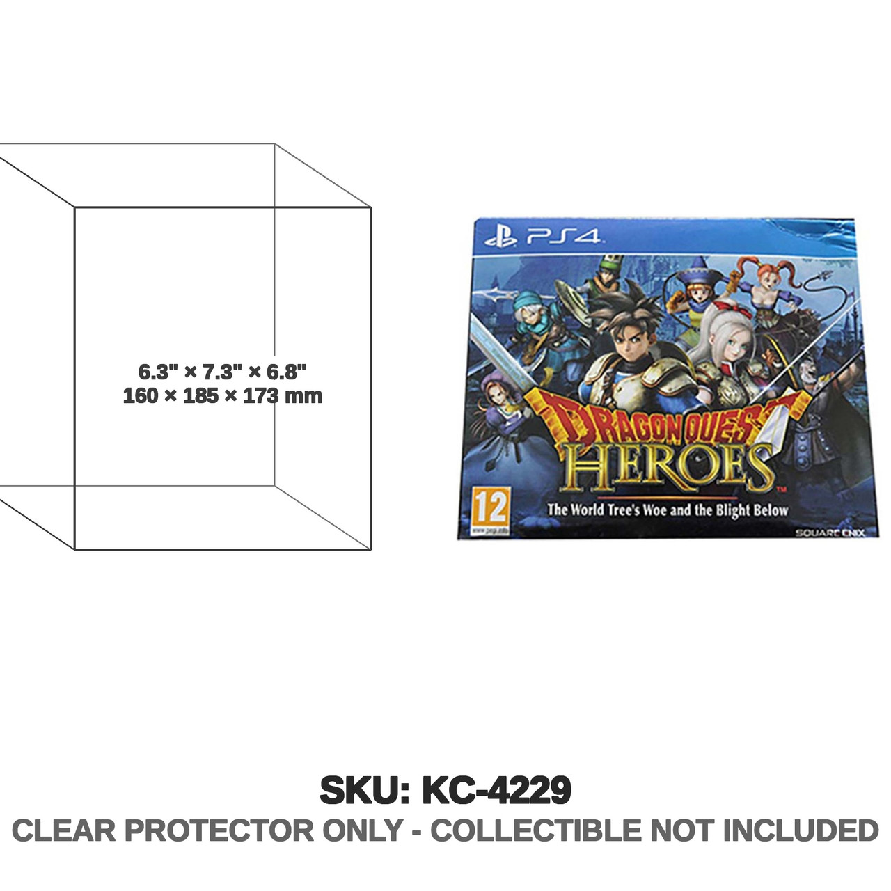 Square Enix Dragon Quest Heroes PS4 Slime Collectors Edition