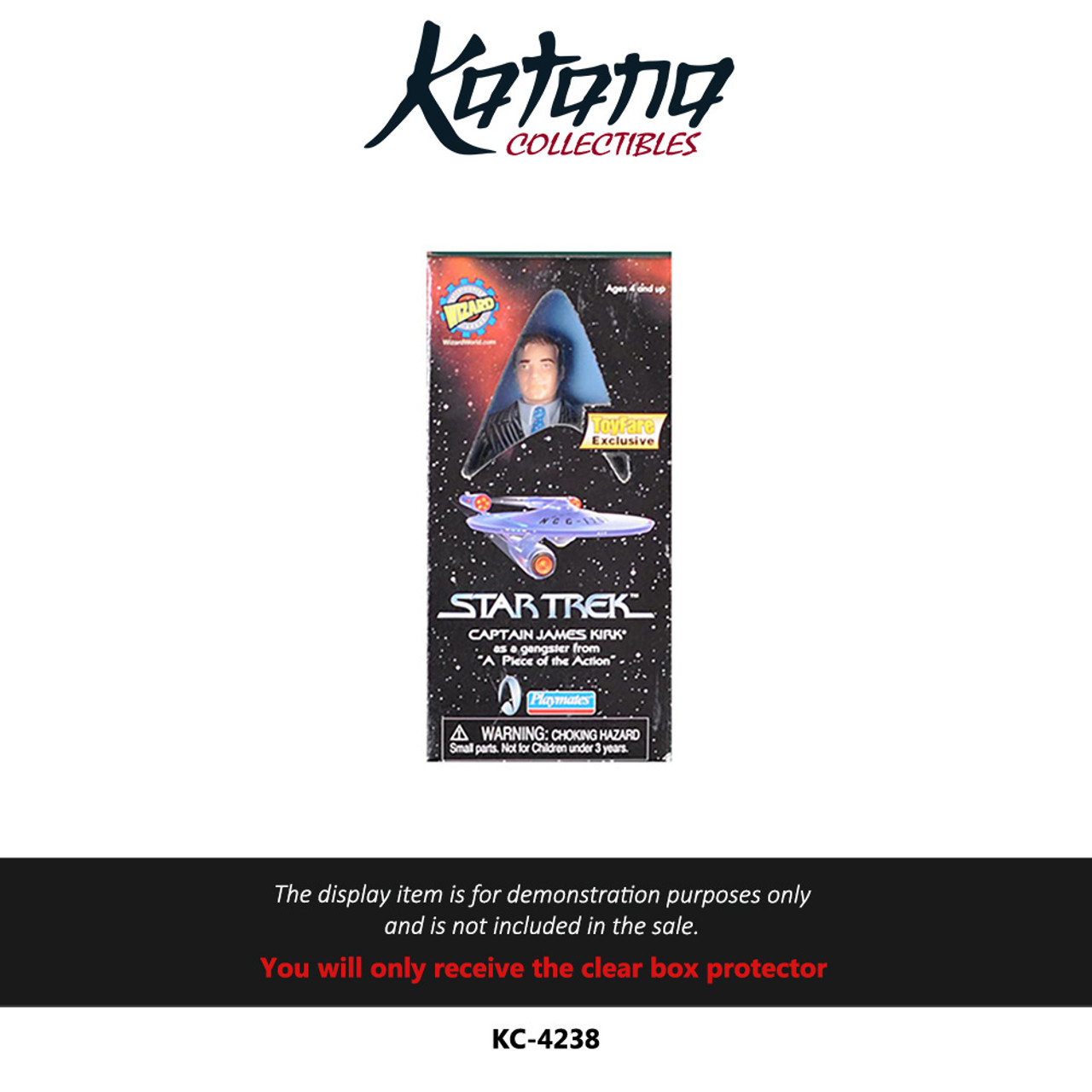 Katana Collectibles Protector For Star Trek  ToyFare Exclusives Captin James Kirk (Style-B)