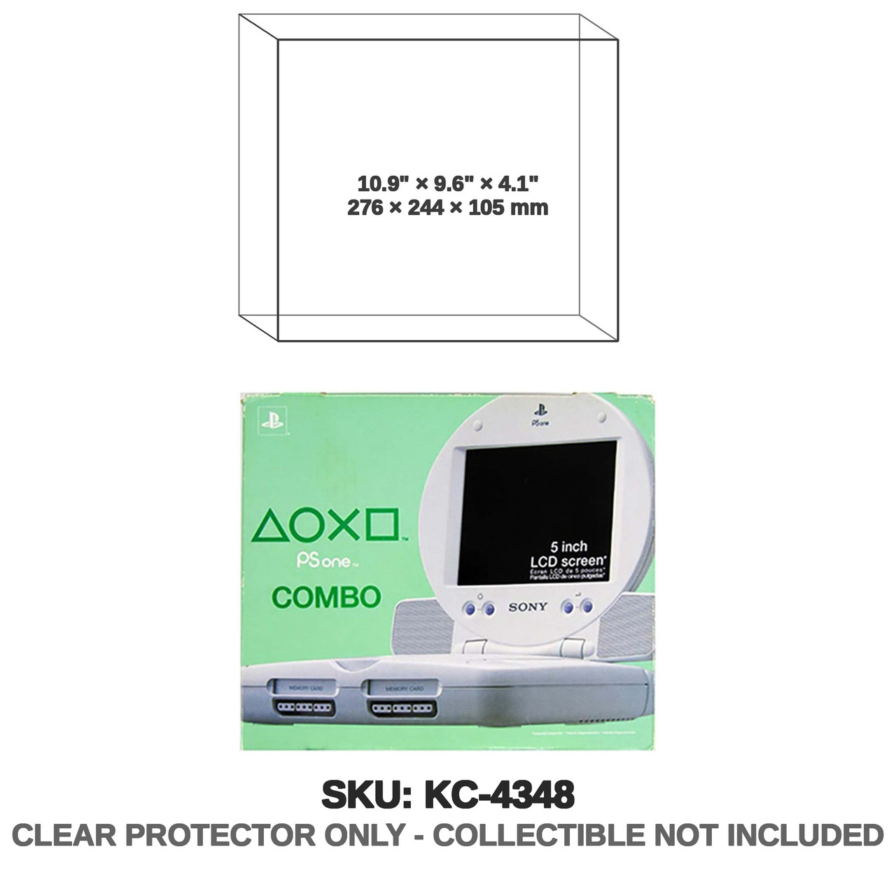 PSone Combo LCD Screen Console Box